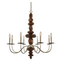 Kalco Lassen 8 Light Chandelier 304951CG